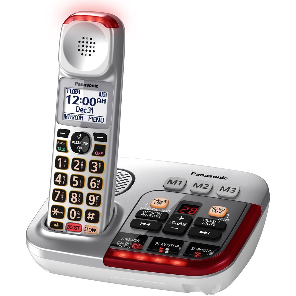 Panasonic KX-TGM420W Big Button Amplified Phone 